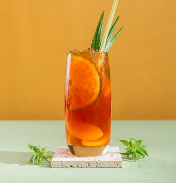 Trà đào cam xả
